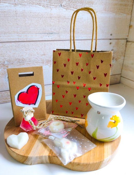 Coffret Maman marguerite jaune 