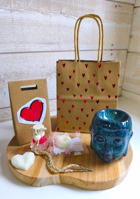 Coffret Maman Boudha bleu 