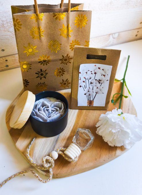 Cadeau Rose grise 