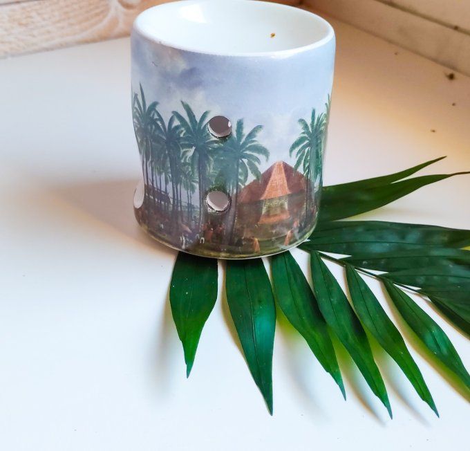 Coffret avec brûleur colonial 