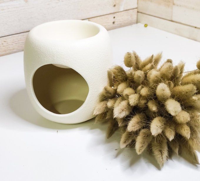 Coffret Brûleur Rond Blanc 
